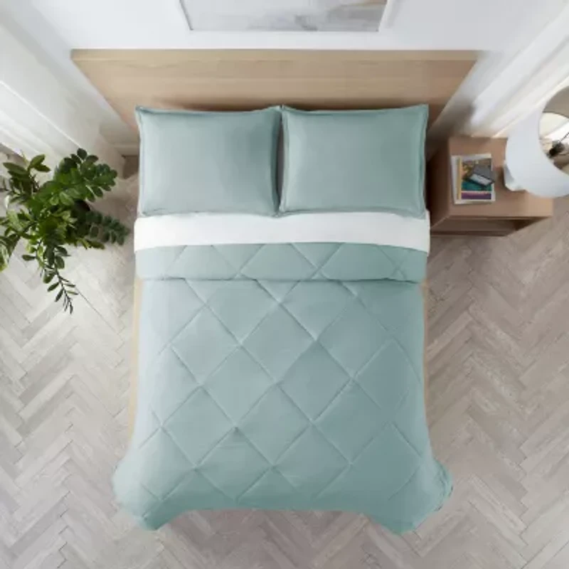 Serta® Supersoft Cooling Midweight Comforter Set