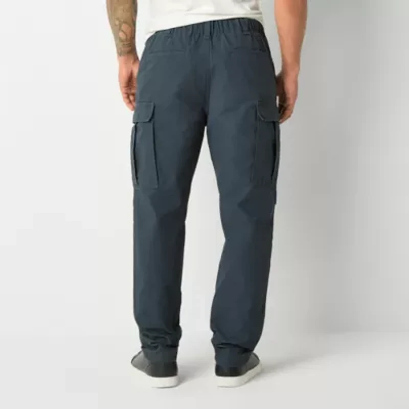 Frye and Co. Mens Drawstring Waist Relaxed Fit Cargo Pant