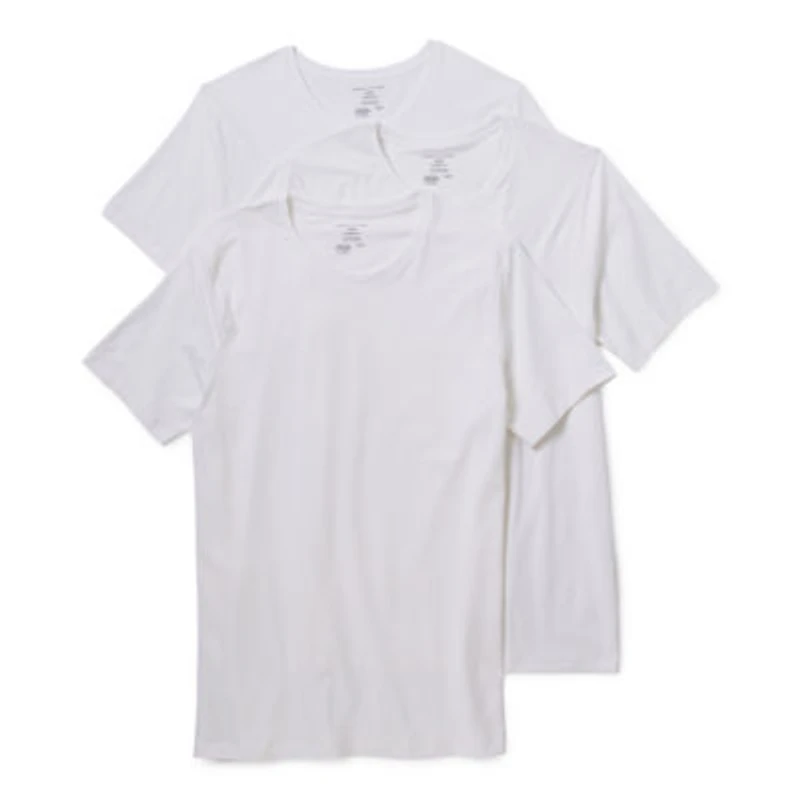 Shaquille O'Neal XLG™ Activated Cooling Mens 3 Pack Short Sleeve Crew Neck T-Shirt Tall