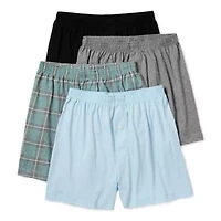 Stafford Knit Mens 4 Pack Boxers 305939