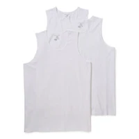 Shaquille O'Neal XLG Heiq Mens Round Neck Sleeveless 3 Pack Big Tank