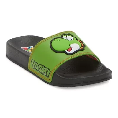 Ground Up Yoshi Slide Boys Round Slip-On Shoe