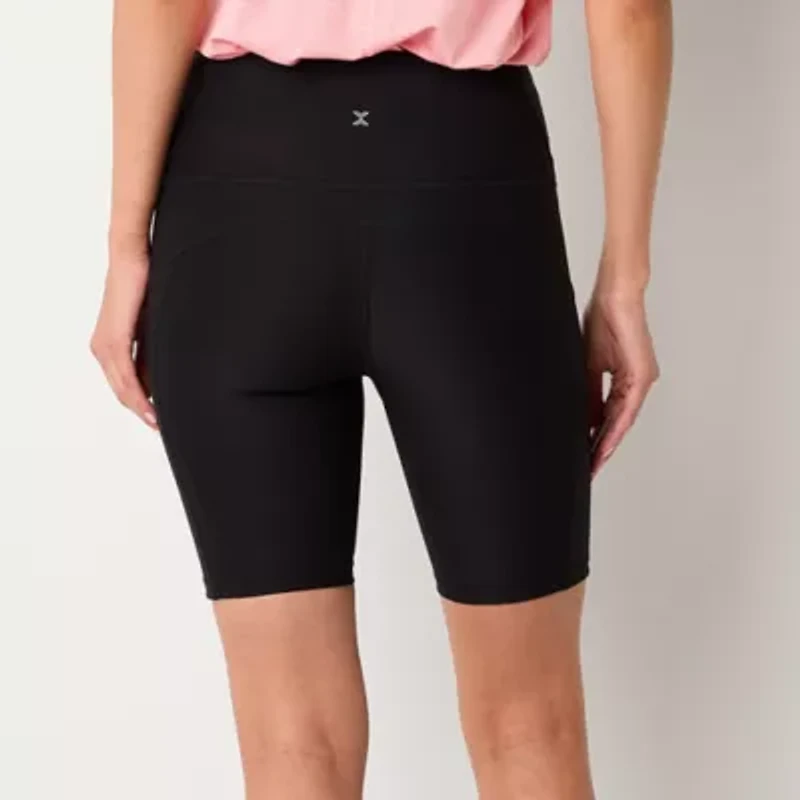 Xersion EverContour Womens High Rise 8 Inch Bike Short