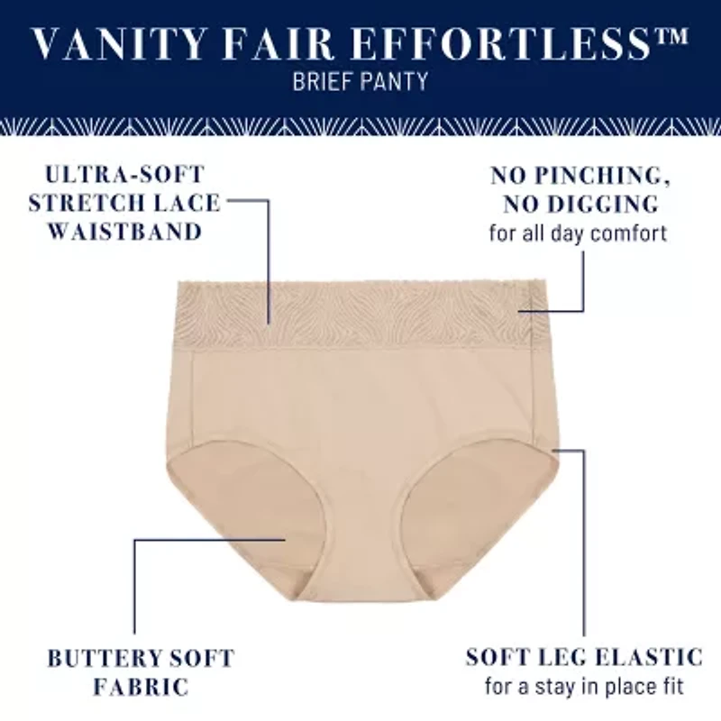 Vanity Fair® Flattering Lace® Top Brief Panty- 13276