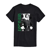Mens Short Sleeve Elf Graphic T-Shirt