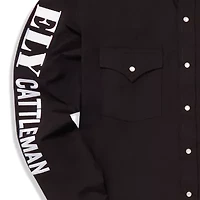 Ely Cattleman Western Rodeo Mens Long Sleeve Shirt