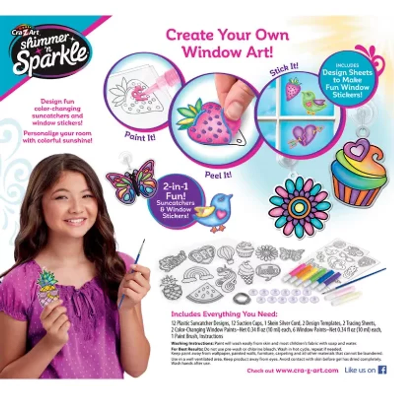 Cra-Z-Art Color-Change Window Art Art Set