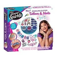 Cra-Z-Art Sparkling Glitter Tattoos & Nails