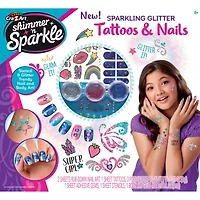 Cra-Z-Art Sparkling Glitter Tattoos & Nails