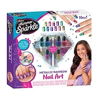Cra-Z-Art Metallic Rainbow Nail Art Design Kit