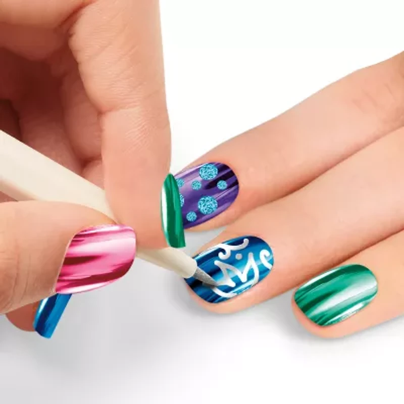 Cra-Z-Art Metallic Rainbow Nail Art Design Kit