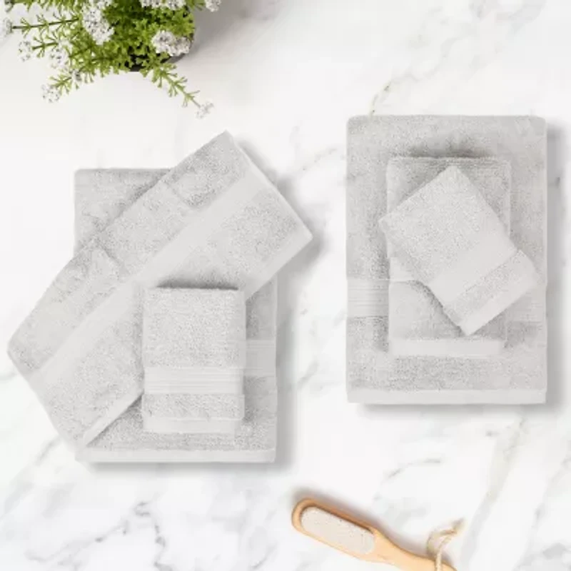Trident Organica 6-pc. Solid Bath Towel Set