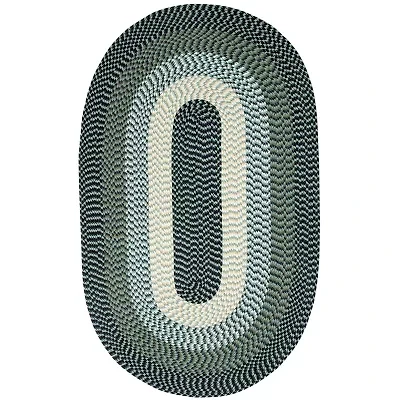 Better Trends Alpine Braided 20"X30" Indoor Oval Accent Rug