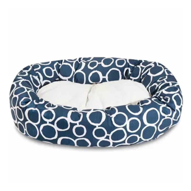 Majestic Pet Fusion Sherpa Bagel Bed