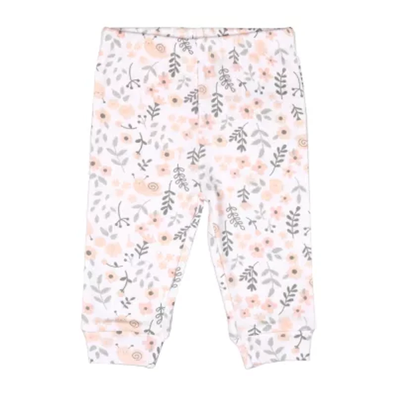 The Peanutshell Baby Girls Tapered Regular Fit Pull-On Pant