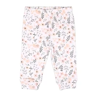 The Peanutshell Baby Girls Tapered Regular Fit Pull-On Pant