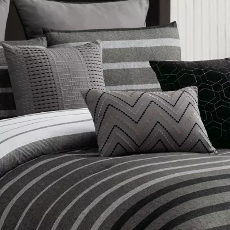 Riverbrook Home Barkley 10-pc. Stripes Midweight Comforter Set