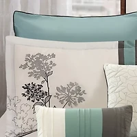 Riverbrook Home Emile 8-pc. Midweight Embroidered Comforter Set