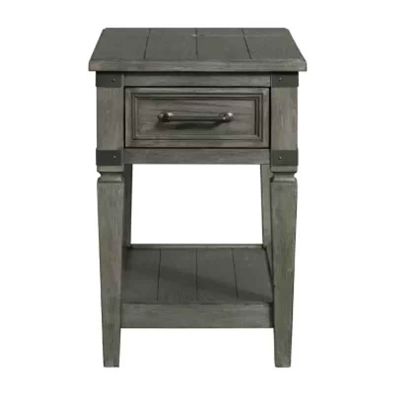 Foundry Living Room Collection 1-Drawer Chairside Table