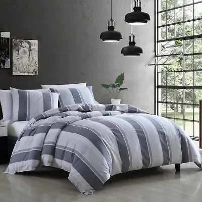 Riverbrook Home Vara 3-pc. Stripes Midweight Comforter Set