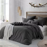 Swift Home Premium Ultra Soft Washed Crinkle Duvet Cover Set