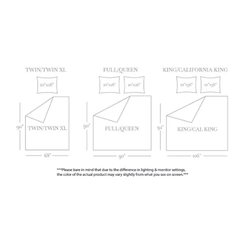 Swift Home Premium Ultra Soft Washed Crinkle Duvet Cover Set