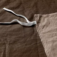 Swift Home Modern Prewashed Crinkle Reversible Duvet Cover Set