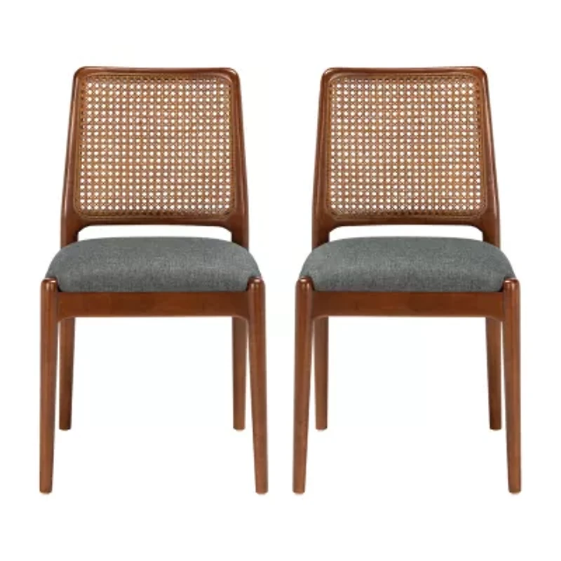 Safavieh Reinhardt Kitchen Collection 2-pc. Upholstered Dining Chair