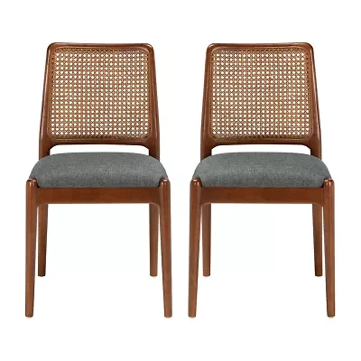 Safavieh Reinhardt Kitchen Collection 2-pc. Upholstered Dining Chair