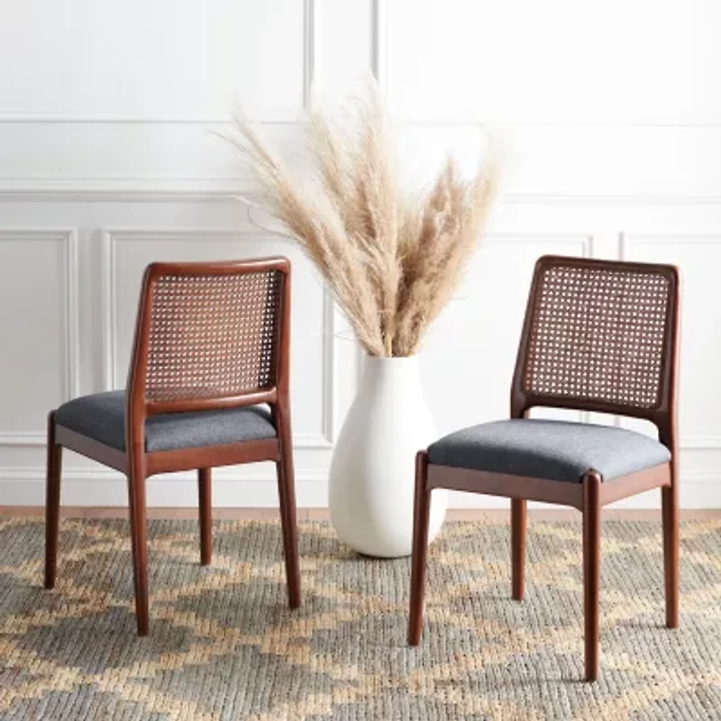 Safavieh Reinhardt Kitchen Collection 2-pc. Upholstered Dining Chair