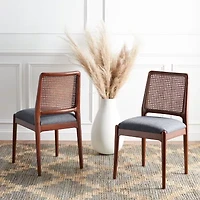 Safavieh Reinhardt Kitchen Collection 2-pc. Upholstered Dining Chair