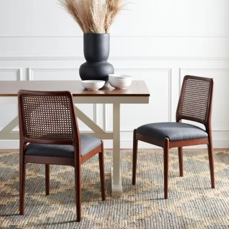 Safavieh Reinhardt Kitchen Collection 2-pc. Upholstered Dining Chair