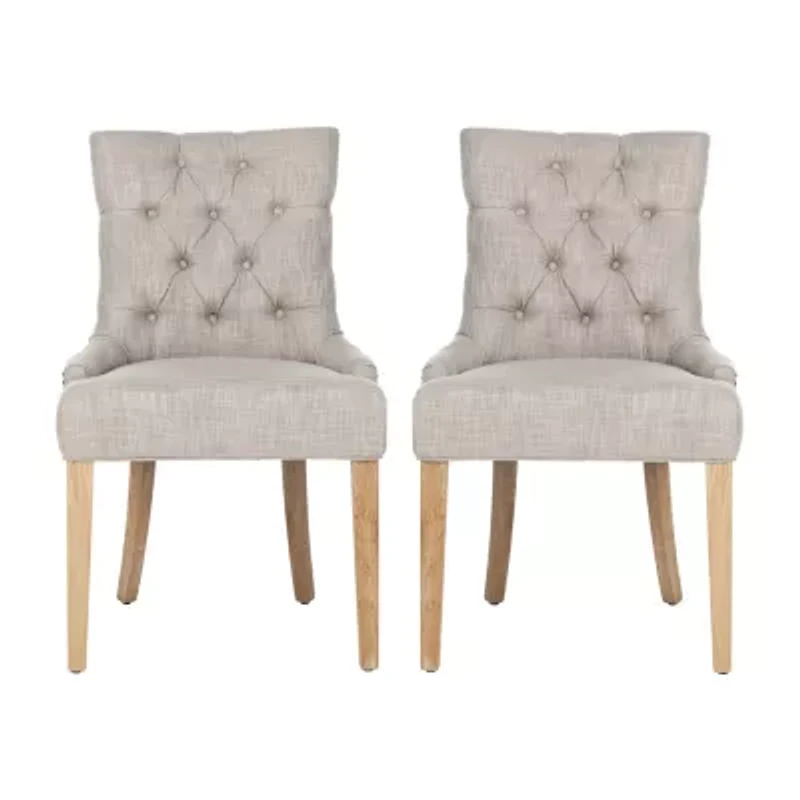 Abby Tufted Side Chair Set of Two