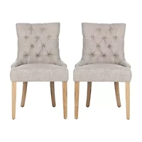 Abby Tufted Side Chair Set of Two