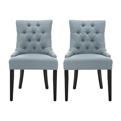 Abby Tufted Side Chair Set of Two