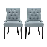 Abby Tufted Side Chair Set of Two