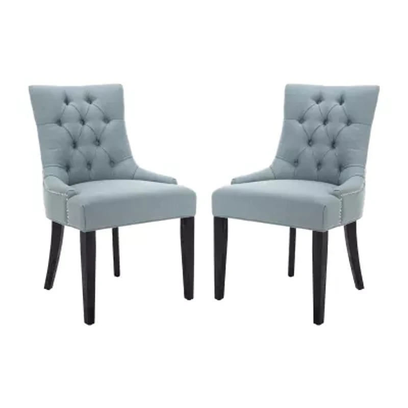 Abby Tufted Side Chair Set of Two