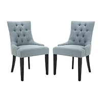 Abby Tufted Side Chair Set of Two