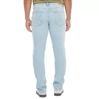 mutual weave Mens Stretch Fabric Tapered Leg Regular Fit Jean