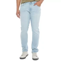 mutual weave Mens Stretch Fabric Tapered Leg Regular Fit Jean