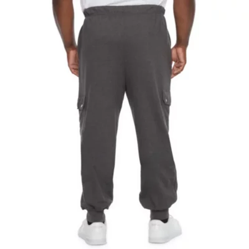 Champion Powerblend Mens Big and Tall Regular Fit Cargo Jogger Pant
