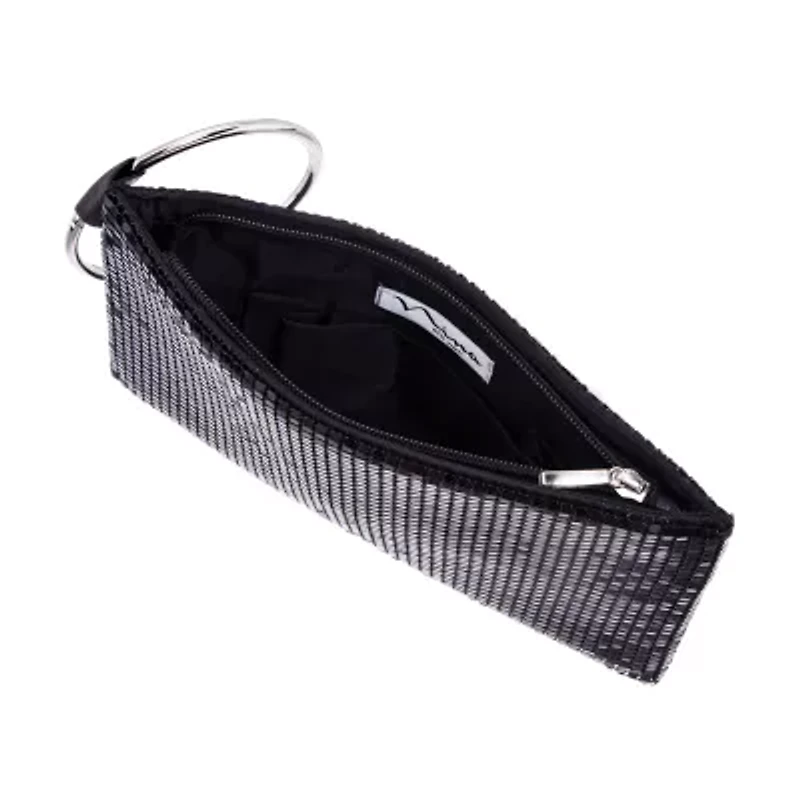 I. Miller Lamarr Mesh Pouch Evening Bag