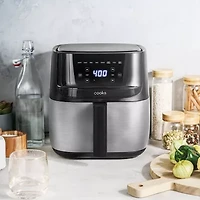 Cooks 6 Quart Air Fryer Touchscreen