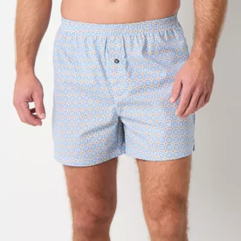 Stafford Woven Mens 4 Pack Boxers 302600