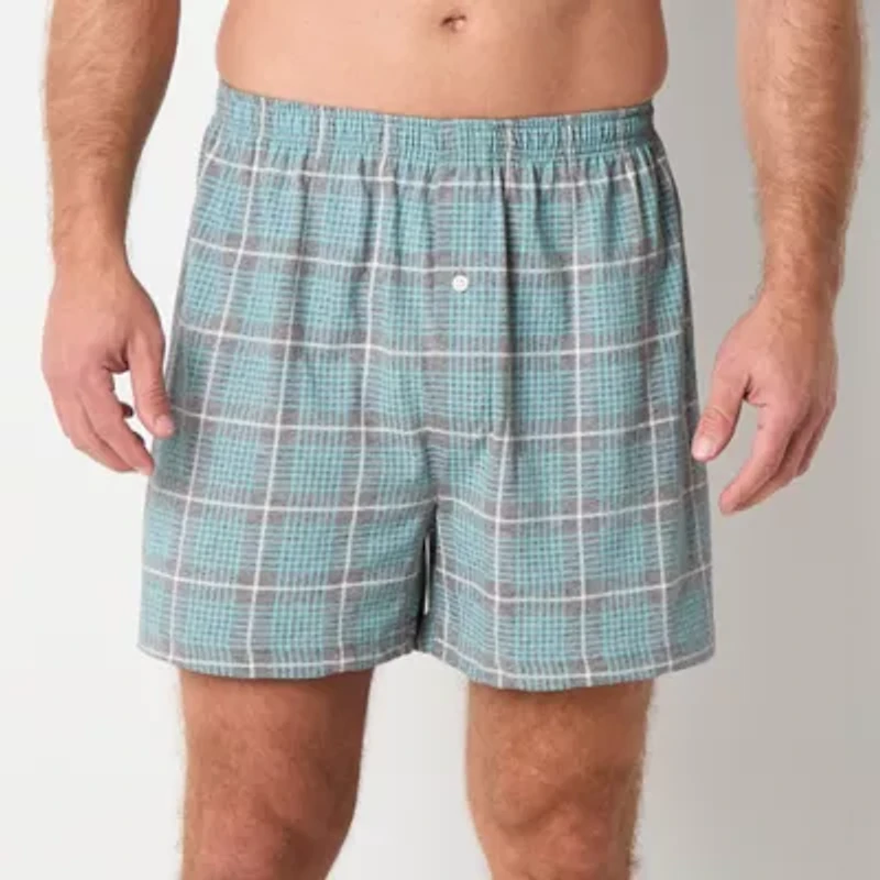 Stafford Knit Mens 4 Pack Boxers 305939