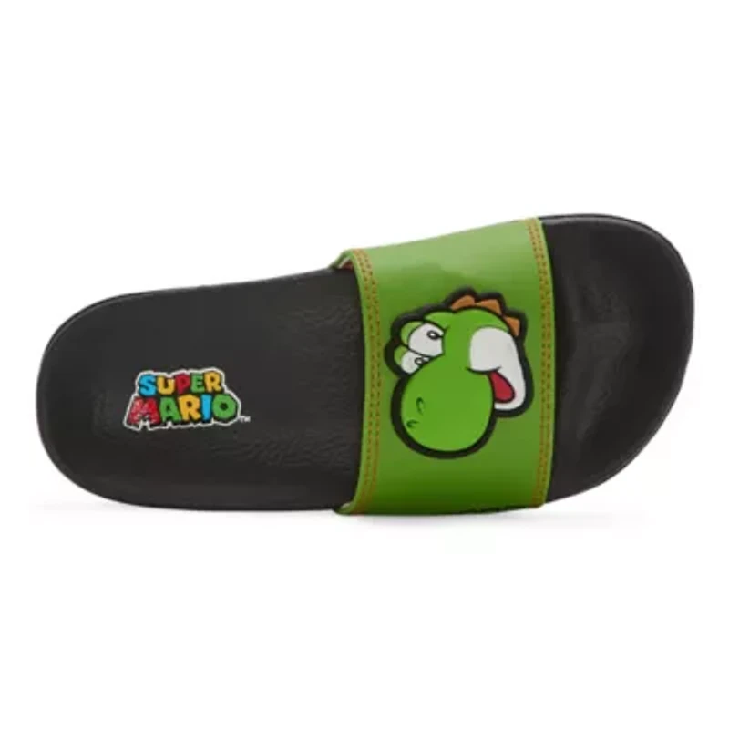 Ground Up Yoshi Slide Boys Round Slip-On Shoe