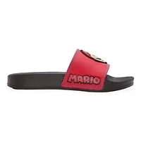 Ground Up Mario Slide Boys Round Slip-On Shoe