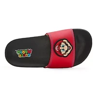 Ground Up Mario Slide Boys Round Slip-On Shoe