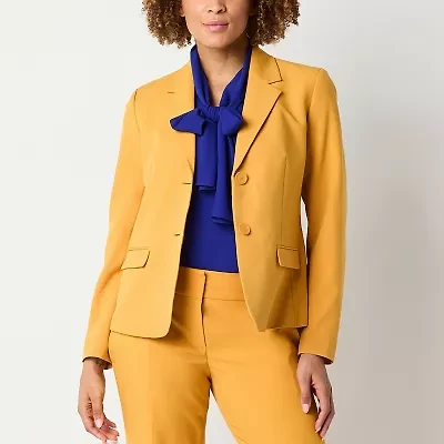 Black Label by Evan-Picone Womens Classic Fit Suit Jacket