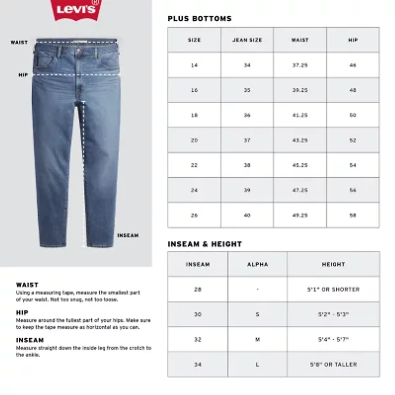 Levi's® Women’s Plus 725™ High Rise Bootcut Jeans